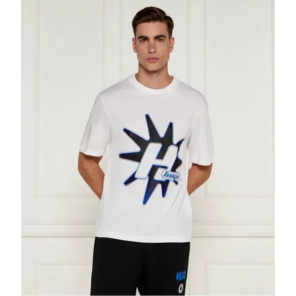 Hugo Blue Tričko Nestrolo | Regular Fit 57278340