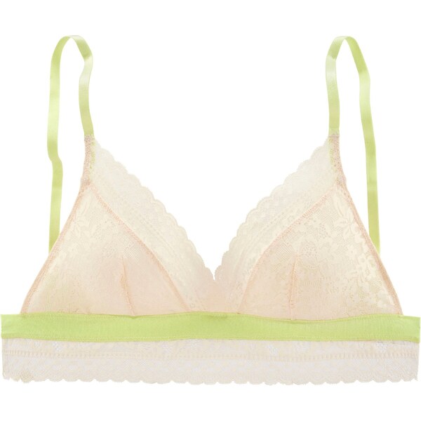 VIVANCE Podprsenka krémová / zelená 57281561