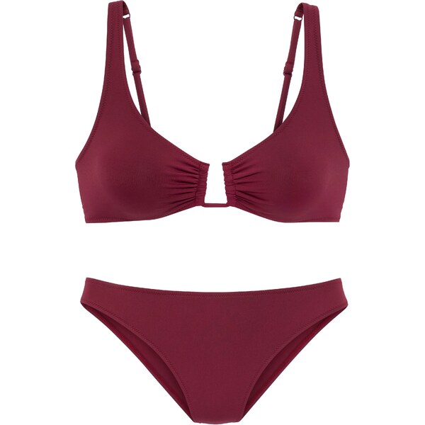 s.Oliver Bikiny bordová 57281813