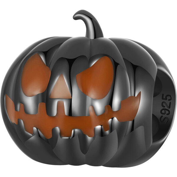 Royal Fashion strieborný prívesok Tekvica svietiaca v tme 57487600
