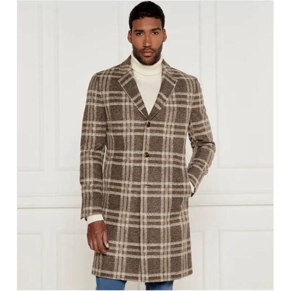 BOSS BLACK Kabát H-Hyde | s prímesou vlny 57302099