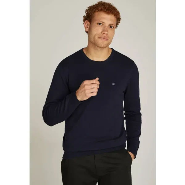 Calvin Klein Sveter | Regular Fit | s prímesou hodvábu 57302011