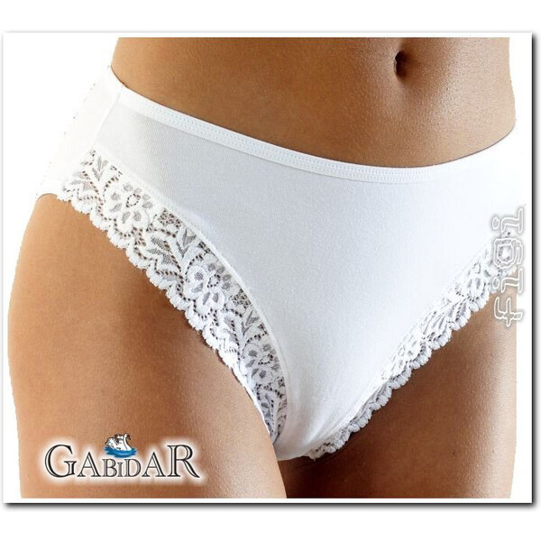 Gabidar Bavlnené nohavičky klasické Betty 41, Farba čierna 20153444