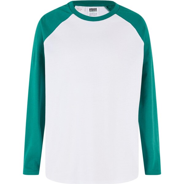 Urban Classics Tričko zelená / biela 58019494