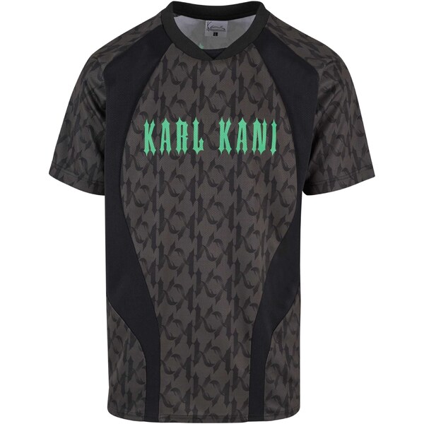 Karl Kani Tričko Gothic 89 hnedá / zelená / čierna 57318320