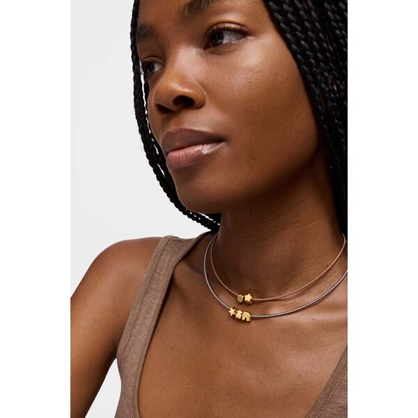 Strieborný pozlátený prívesok Tous 1950 64312082