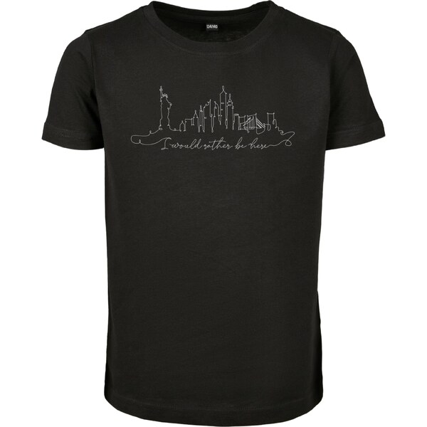 Mister Tee Tričko Want To Be Here čierna / biela 32439396