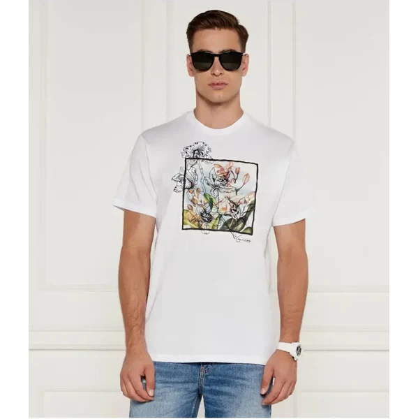 GUESS Tričko FLOWER BOX | Regular Fit 57321552