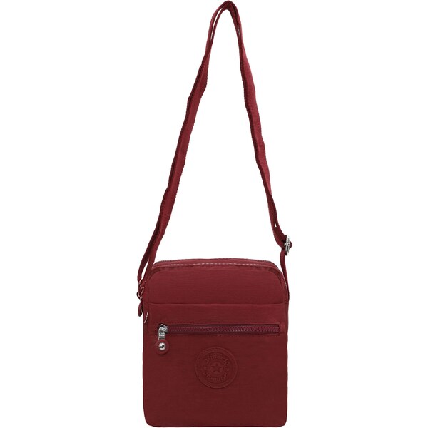 Mindesa Taška cez rameno vínovo červená 65872873