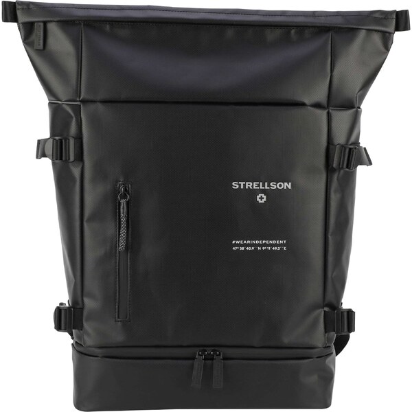 STRELLSON Batoh Stockwell 2.0 Sebastian čierna / biela 57557276
