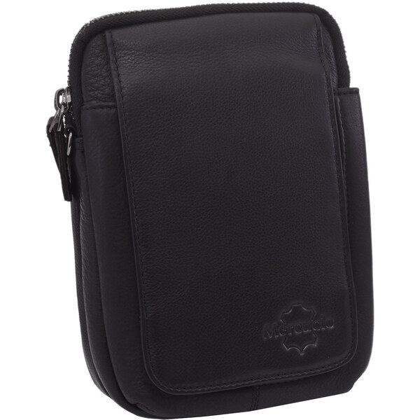 Mercucio Kožené puzdro na opasok čierna 250887 64507494