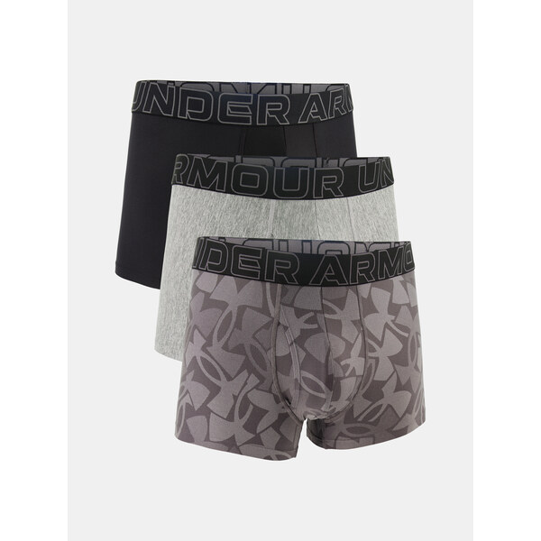 Under Armour Mens Boxers M UA Perf Tech Nov 3in - 3pk - Mens 57816292