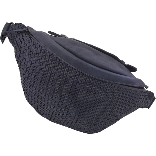 Mercucio Dámska kožená ľadvinka modrá 270113 64507198