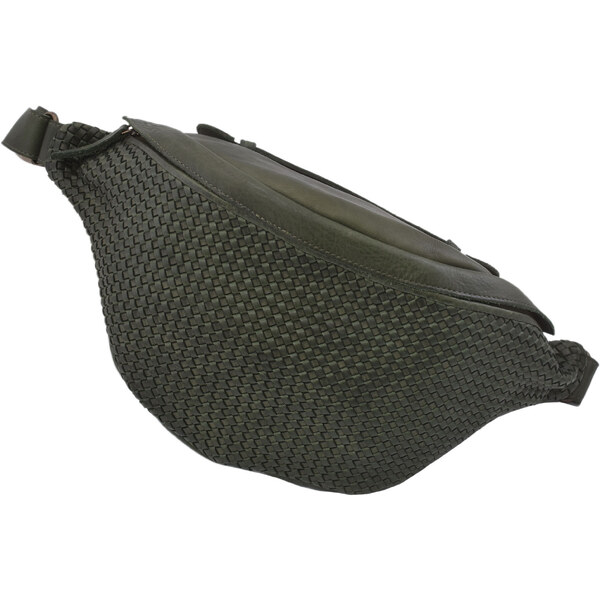 Mercucio Dámska kožená ľadvinka zelená 270113 64507199