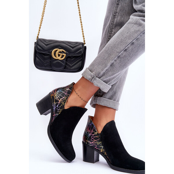 Dámske kožené topánky na Maciejka Post 60729658