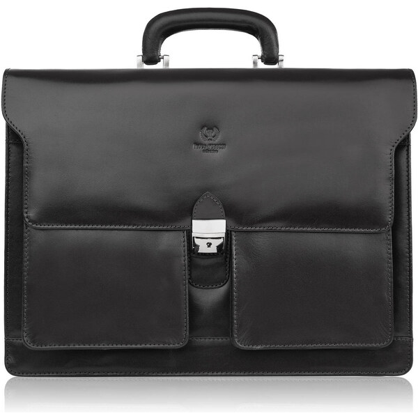 Paolo Peruzzi Pánska kožená aktovka na dokumenty a na notebook T-122 57402361