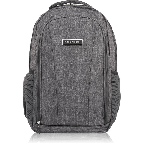 Paolo Peruzzi Vodotesný pánsky batoh na notebook T-121-GRE | šedá T 57402364