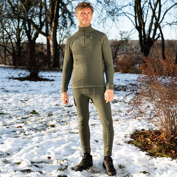 TERMOVEL Khaki pánsky funkčný rolák 59057418