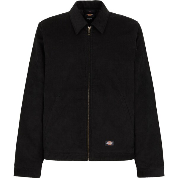 DICKIES Prechodná bunda CORDUROY EISENHOWER čierna 57421787
