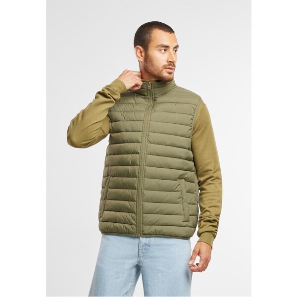 Urban Classics Mens basic light vest dark olive 57444283