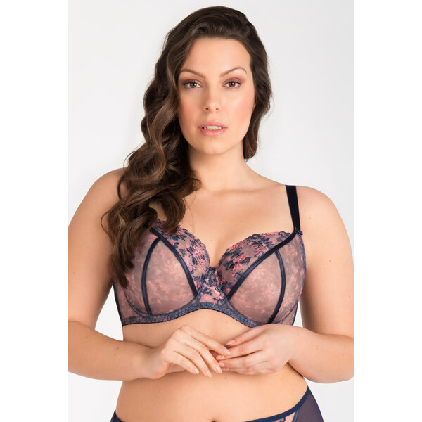 Gorsenia Podprsenka Edna nevystužená | tmavomodrá k820 57448877