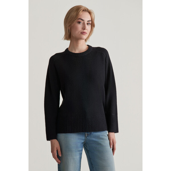 SVETER GANT CASHMERE C-NECK EBONY BLACK 57453087