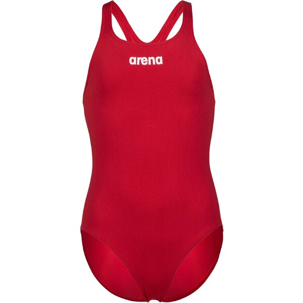 ARENA Jednodielne plavky TEAM PRO SOLID červená / biela 57456176