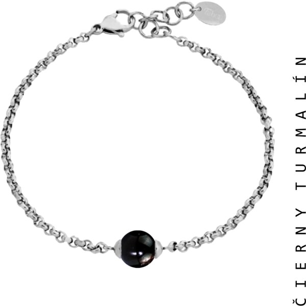 Taboo náramok Spirit of Nature, čierny turmalín tbn916 57478148