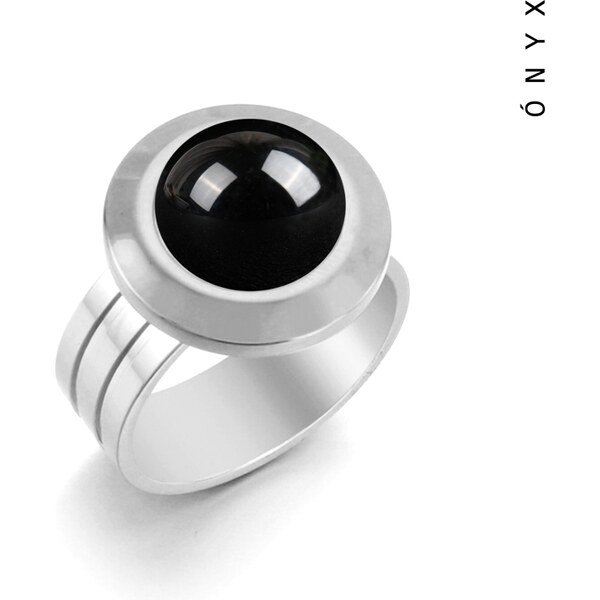 Taboo koktejlový prsteň Spirit of Nature, ónyx tbn918 57478150