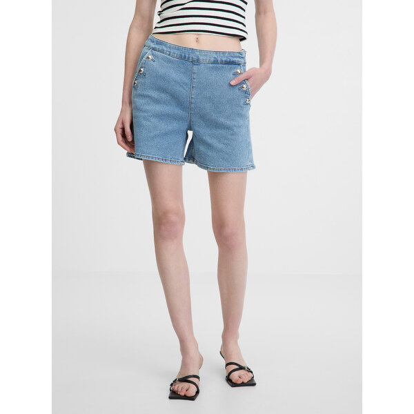 Orsay Light Blue Womens Denim Shorts - Womens 57482285