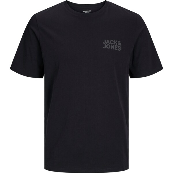 JACK & JONES Tričko čadičová / čierna 57485042