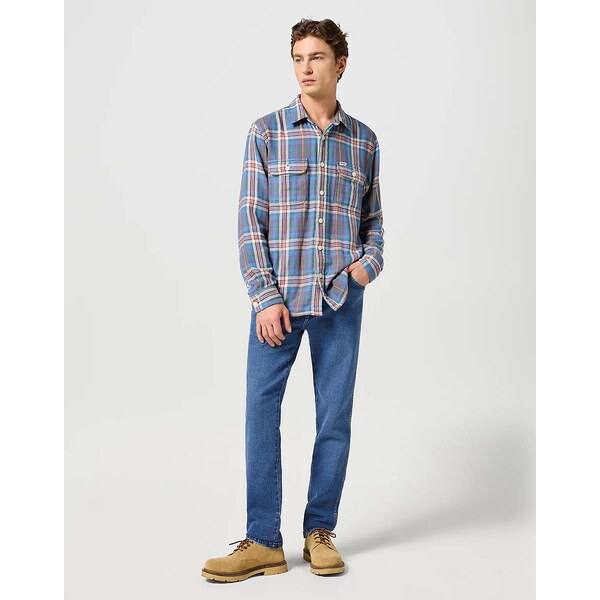 Rifle pre mužov WRANGLER TEXAS SLIM RIDGE WASH 112358218 57496779