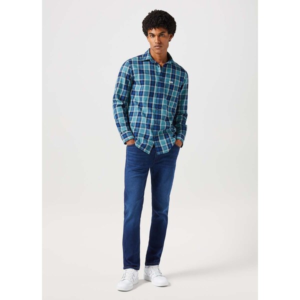 Džínsy pre mužov WRANGLER LARSTON NIGHT SHADE 112350845 57496772