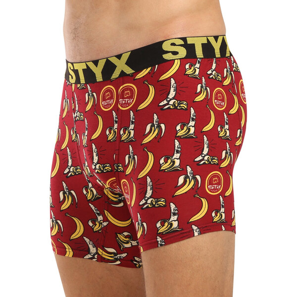Pánske boxerky Styx long art športová guma banány (UN1359) 59832073