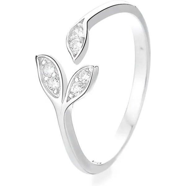 MAJYA Strieborný nastaviteľný prsteň MICHELLE 11113 64582087