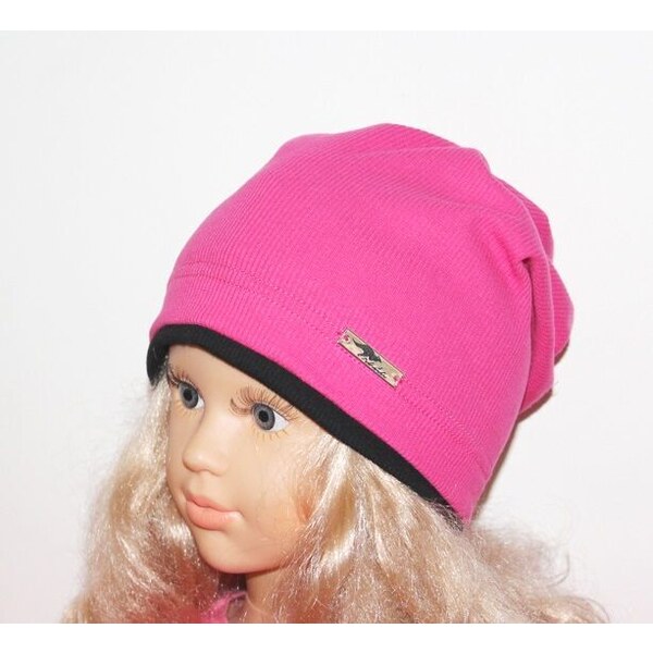 RADA Dievčenská čiapka Braňo Rebro Pink 57541888