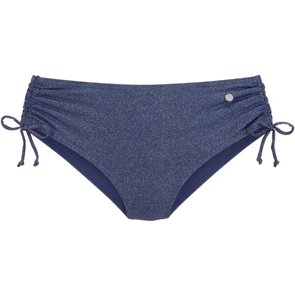 LASCANA Bikinové nohavičky tmavomodrá / strieborná 57557510
