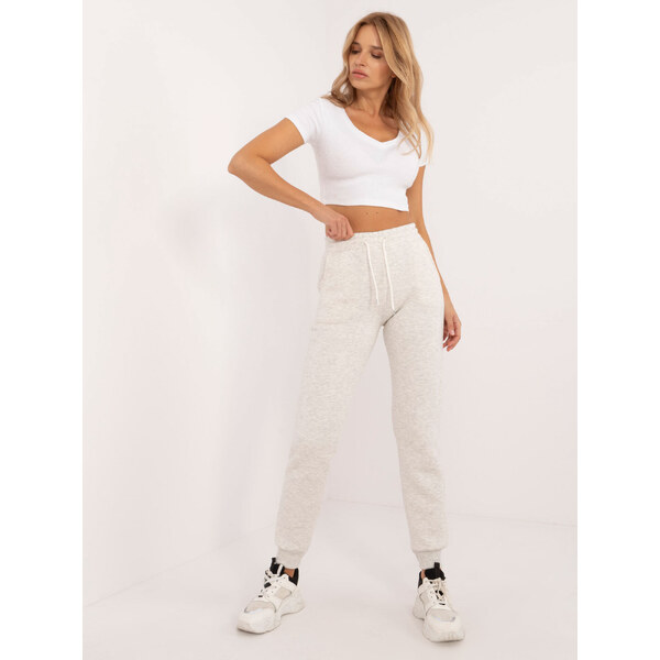 My Red Lips Sweatpants-EM-DR-661.00-light gray 64666416