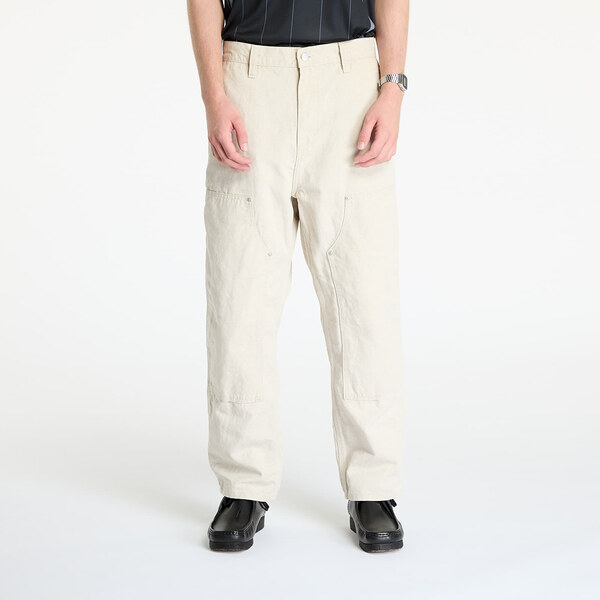 Kalhoty Carhartt WIP Walter Double Knee Pant Natural Rinsed S 57534301