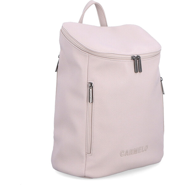 Mestský batoh zo syntetickej kože Carmelo lila 4326 LI 57568555