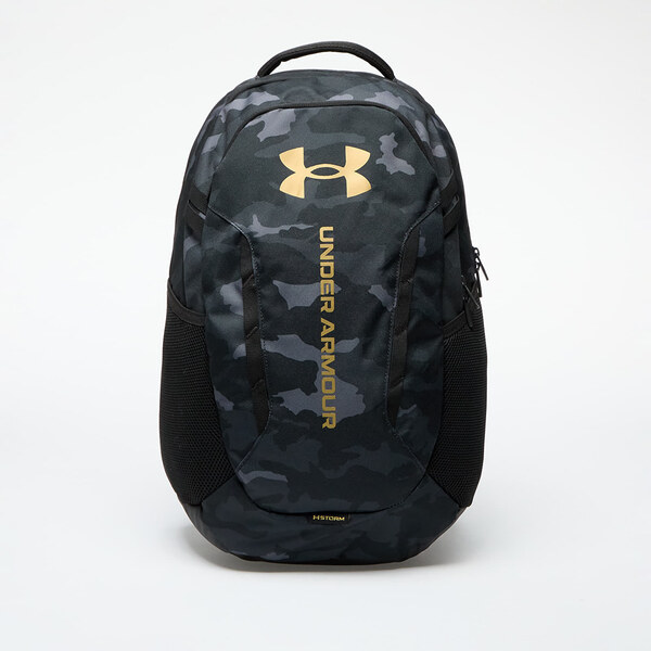 Batoh Under Armour Hustle 6.0 Backpack Black/ Black/ Metallic Gold 58371505