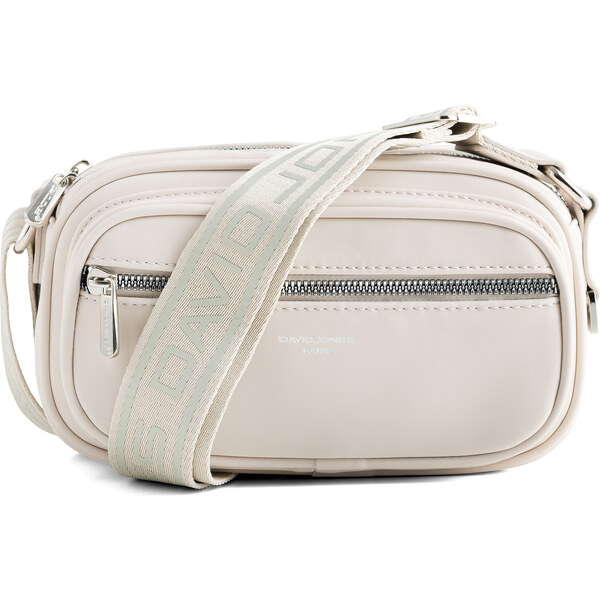 David Jones Dámska crossbody kabelka CM6907A Creamy White 66584482