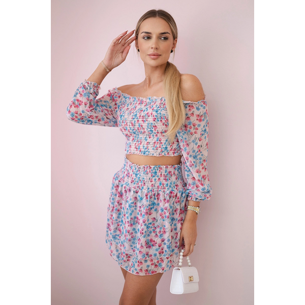 Dámska sada Amara - top + sukňa 64239542