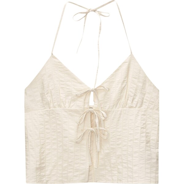 Pull&Bear Top biela 57608085