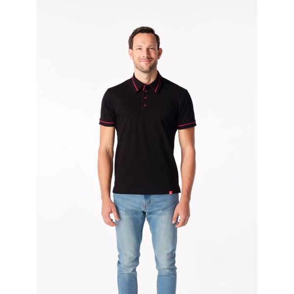 Pánska polokošeľa CityZen MASSY čierna 58159887