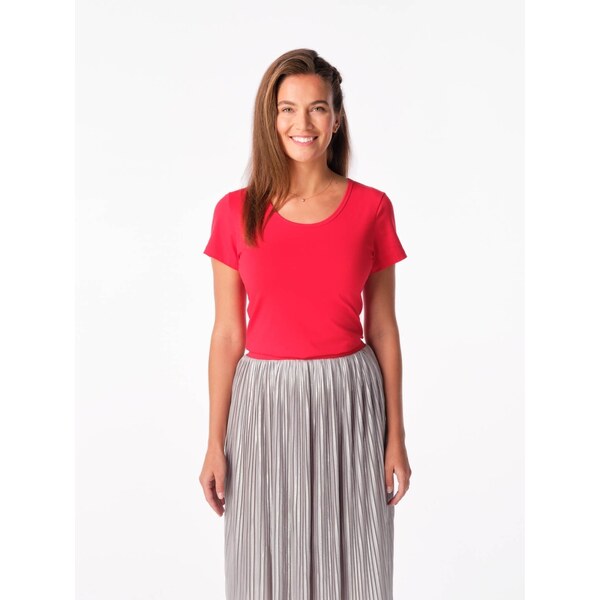 Dámske tričko CityZen BREDA červená 58159950