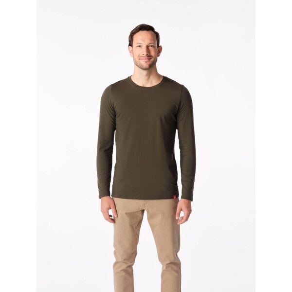 Pánske tričko CityZen CALI khaki 58159935