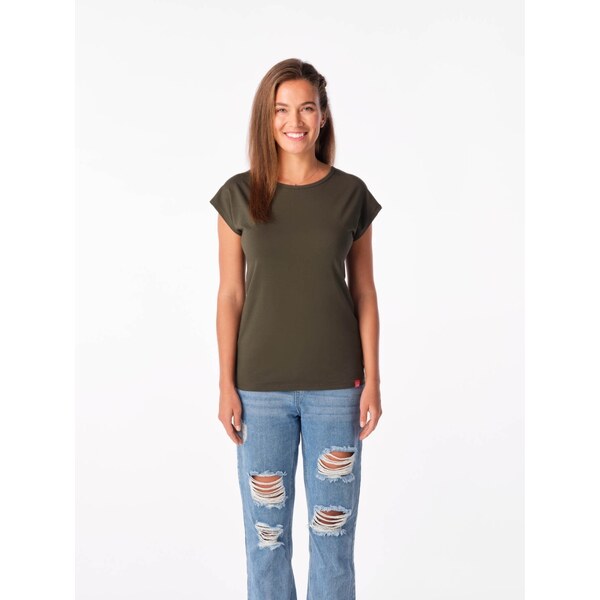 Dámske tričko CityZen ALTA khaki 58159979