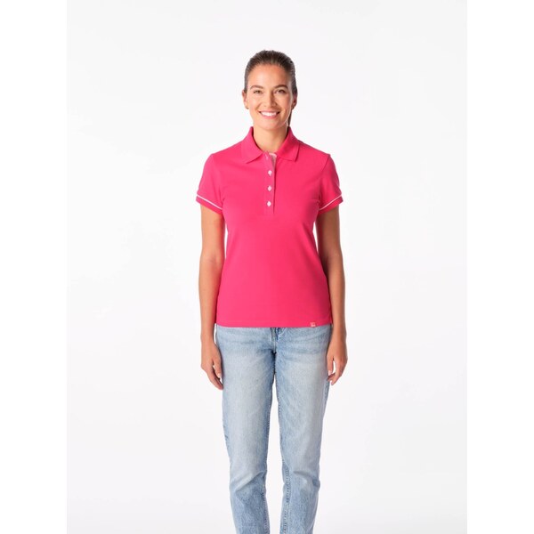 Dámska polokošeľa CityZen LOTA malinová 58164483