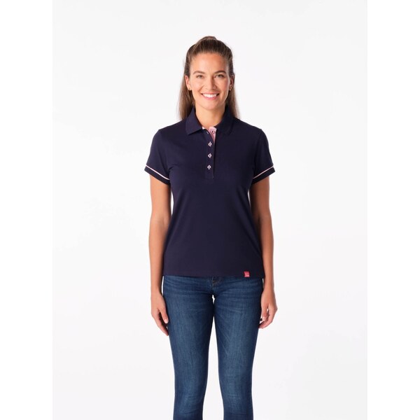 Dámska polokošeľa CityZen LOTA tmavo modrá 58164482
